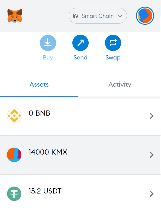 KMX tokens