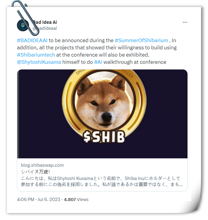 Shiba Inu lead developer outlined exciting new developments regarding SHIB