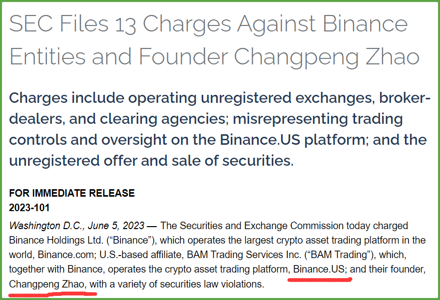 Circle介入Binance与SEC案件：认为BUSD不该被视为证券